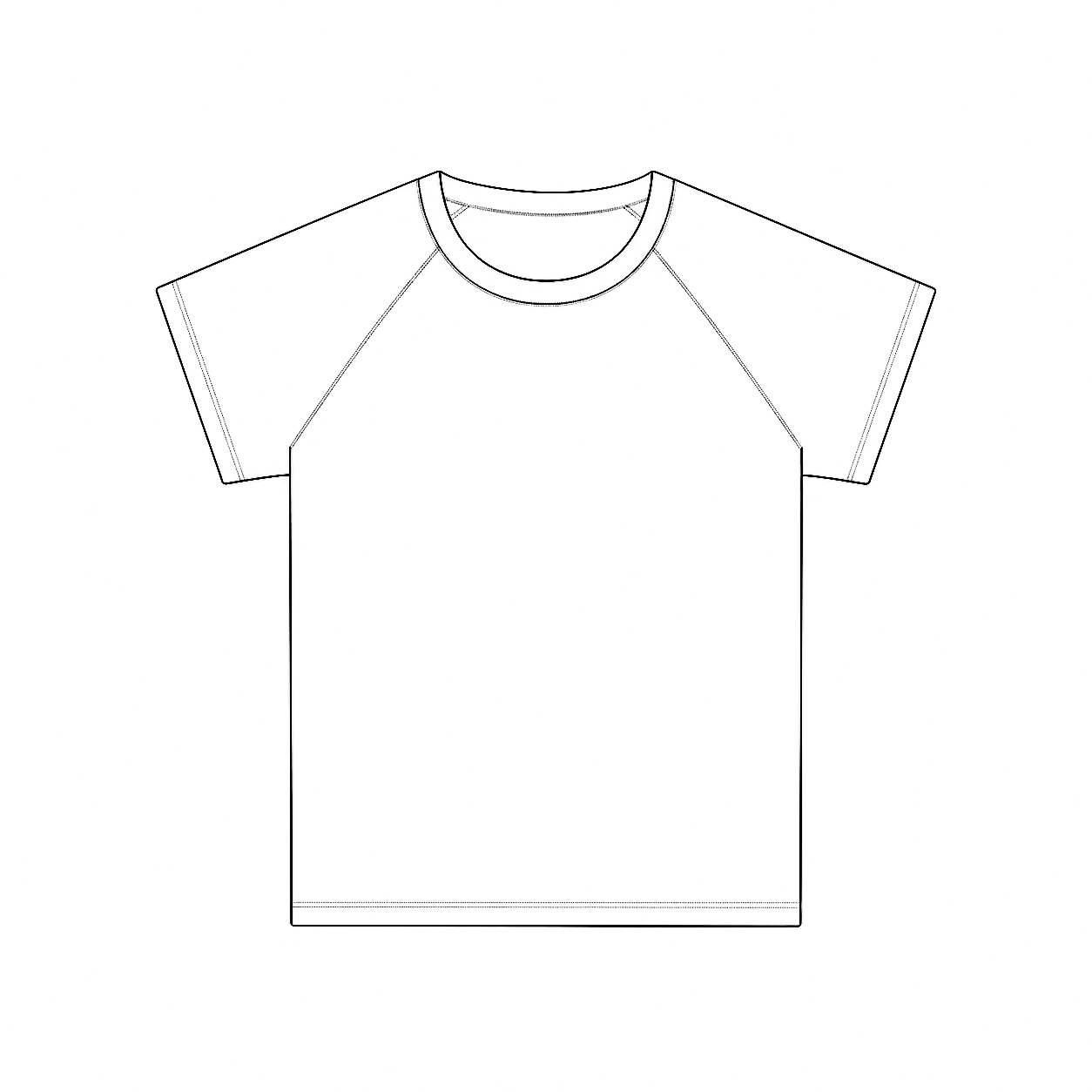 Raglan Biker Tee