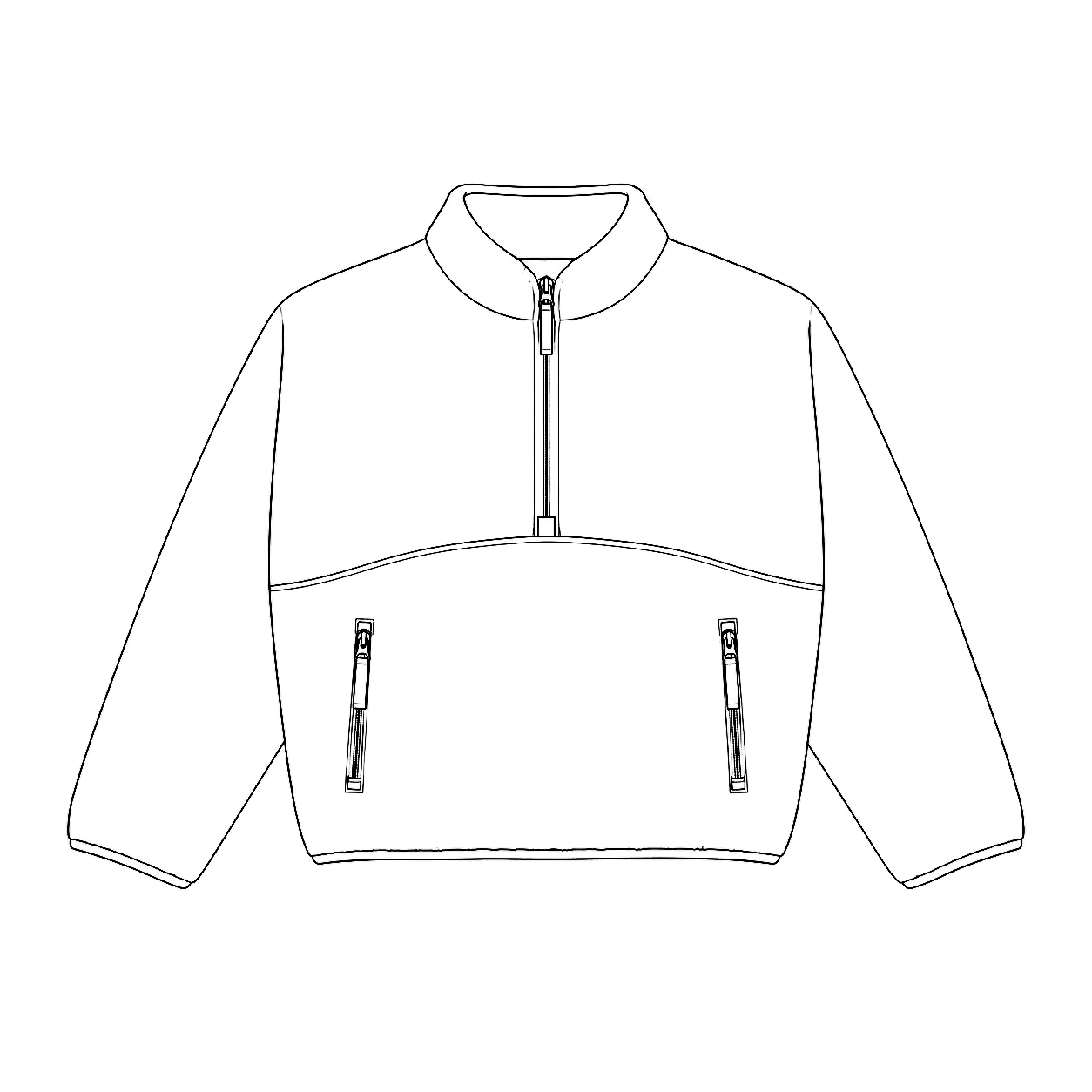 Quarter Zip Fleece Pullover