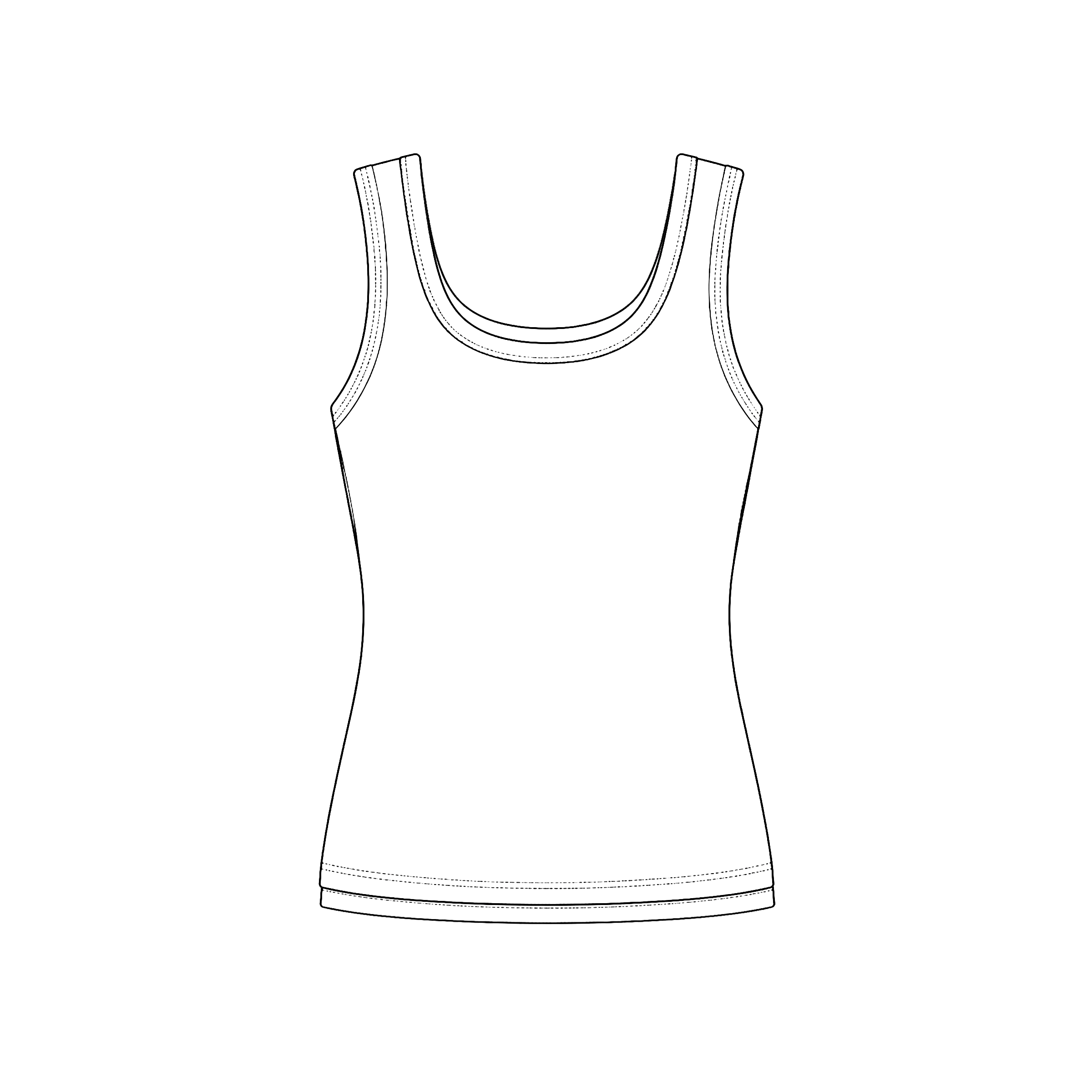 Double Layer Tank Top