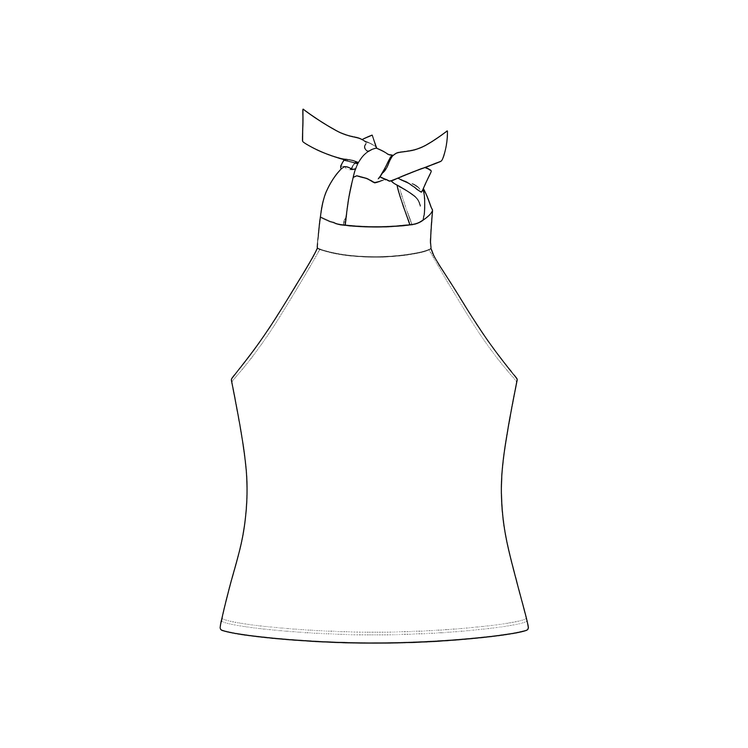 Neptune Halter Top