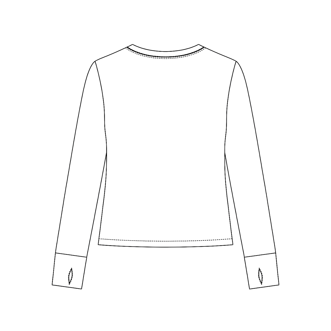 Everyday Long Sleeve, back view
