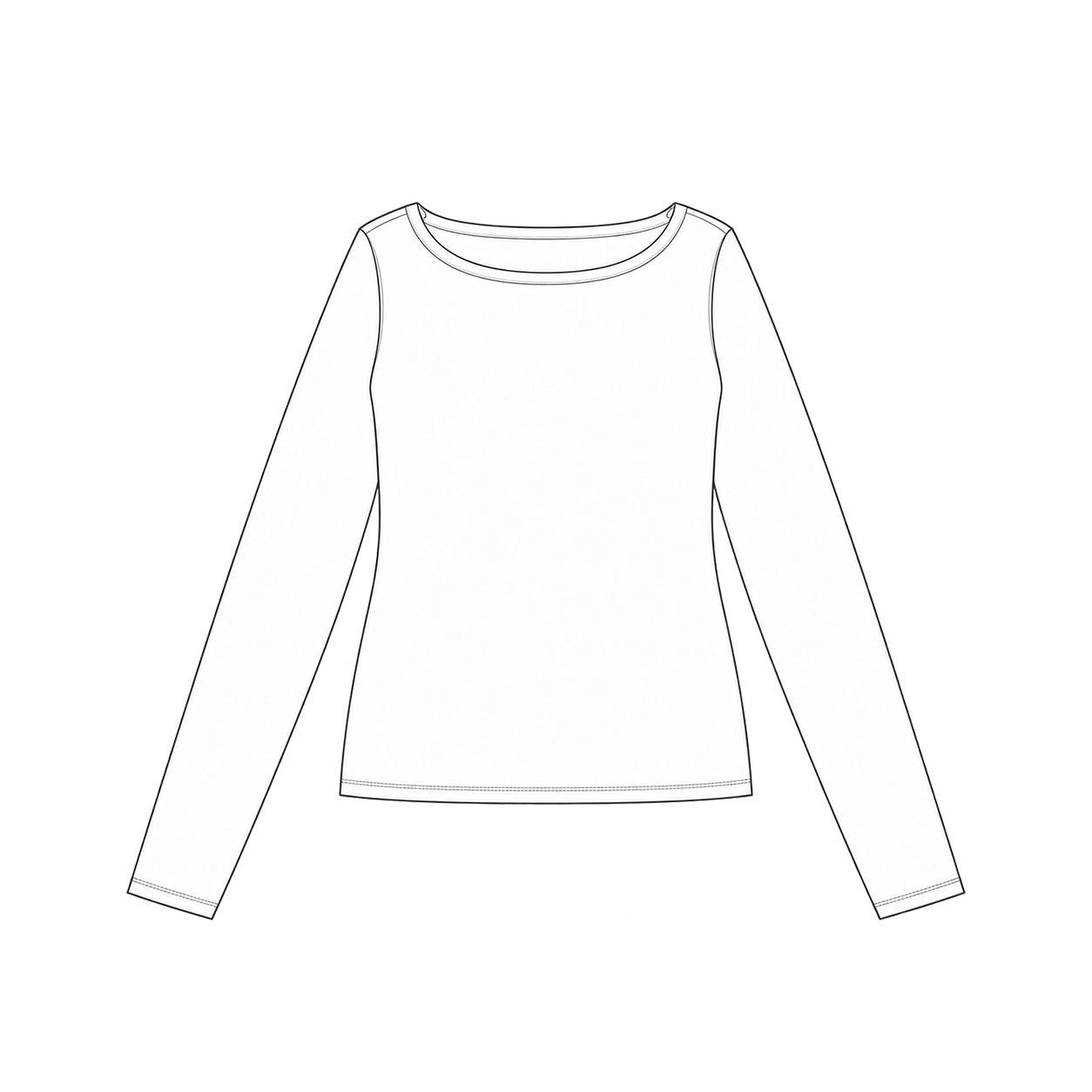 Long Sleeve Boatneck Shirt