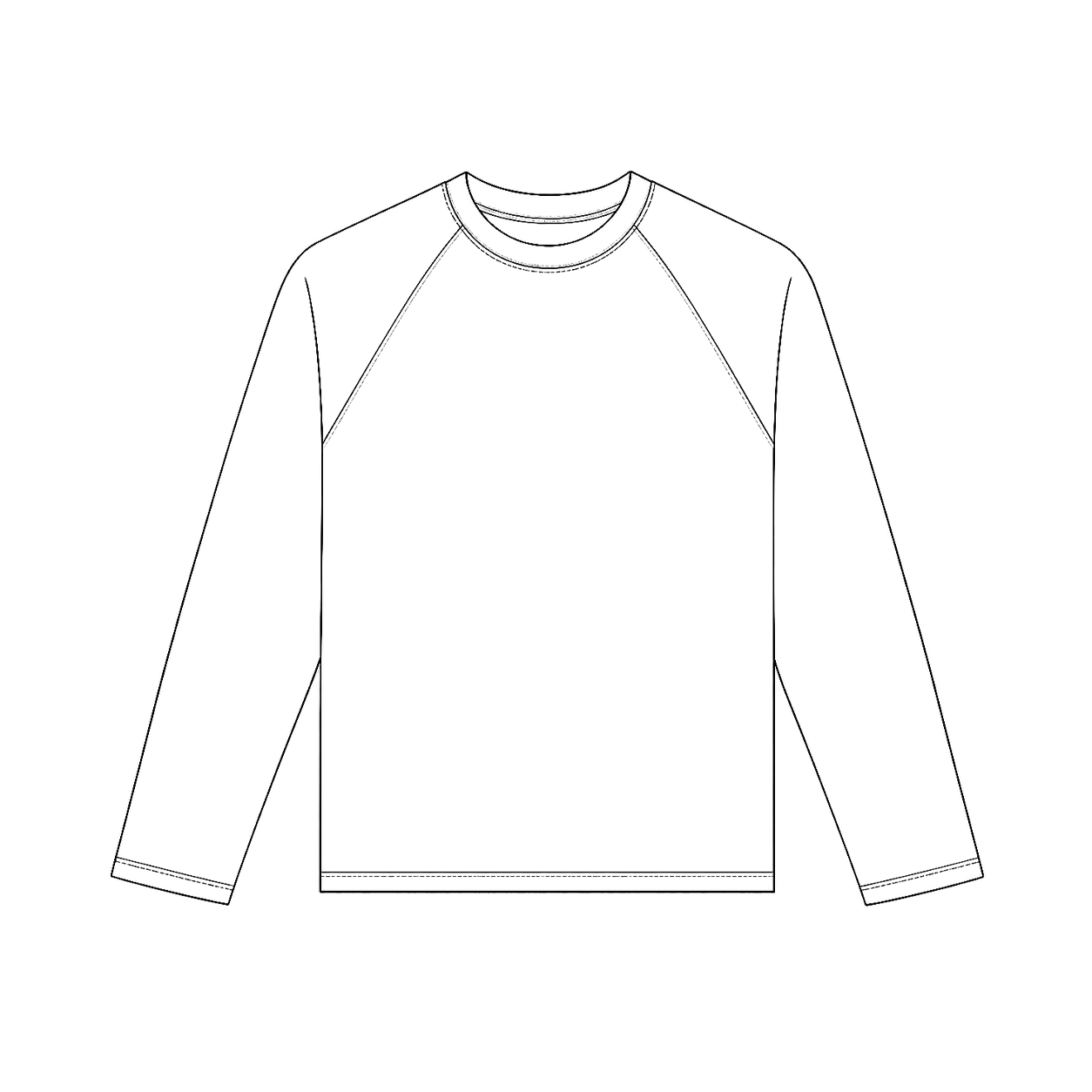 Raglan Long Sleeve Shirt
